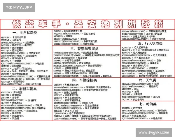 侠盗飞车秘籍使用常见问题解答与解决方法全面解析 侠盗飞车秘籍使用常见问题解答与解决方法全面解析